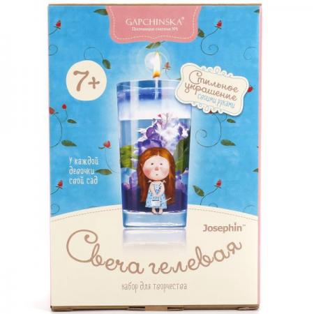 

СВЕЧА ГЕЛЕВАЯ С ЦВЕТАМИ "У КАЖДОЙ ДЕВОЧКИ СВОЙ САД" в кор.17шт