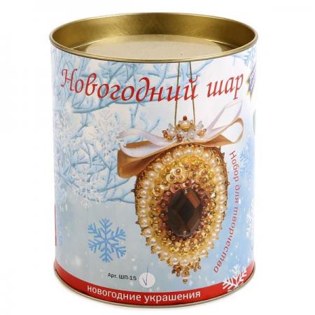 

НАБОР ДЛЯ ТВОРЧЕСТВА НОВОГОДНЯЯ ШИШКА КАРАМЕЛЬ в кор.16шт