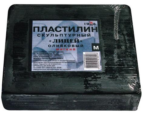 

Пластилин Гамма Лицей 1 цвет 224991