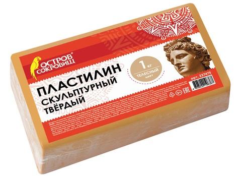 

Пластилин ОСТРОВ СОКРОВИЩ скульптурный 1 цвет 227475