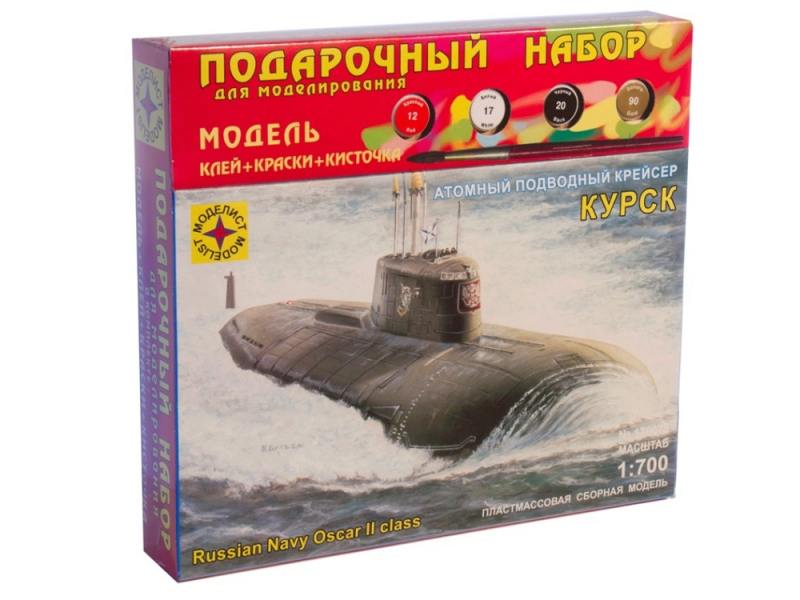 

Корабль Моделист Атомный подводный крейсер Курск 1:700 ПН170075