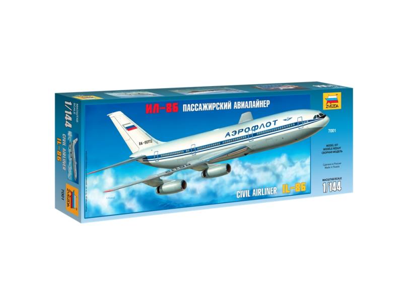 

Самолёт Звезда Ил-86 1:144 7001