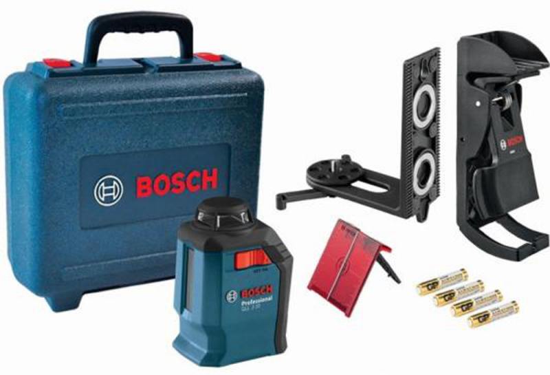 

Лазерный нивелир Bosch GLL 2-20+BM3+кейс