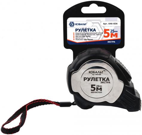 

Рулетка Кобальт Экстра 5мx25мм 646-836
