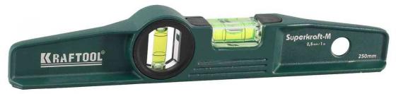 

Уровень KRAFTOOL 34717-025 superkraft-m литой 2 ампулы 0.5 мм/м 250мм
