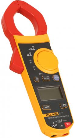 

Клещи FLUKE 317 цифровая 600мА черный, желтый, красный 0,384кг