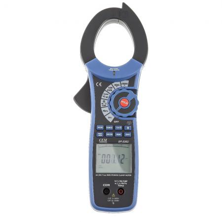 

Клещи токовые CEM DT-3352 проф. для измерения пост./перем. тока и мощности