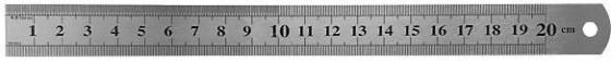 

Линейка FIT 19002 нержавеющая 200 х 19мм
