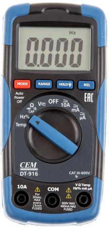 

Мультиметр CEM DT-916 600В 10А