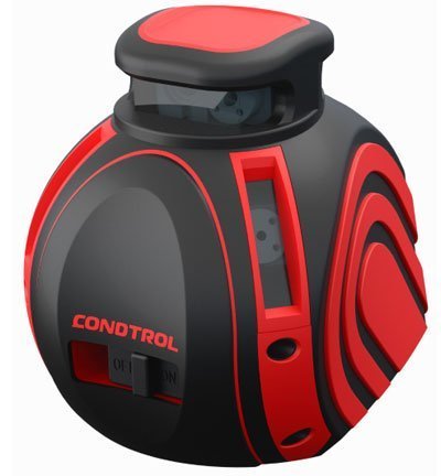 

Уровень CONDTROL Unix360Pro нивелир лазерный ±0.2 40-80м 4x635нм 3x1.5В IP54 1/4 109x109x91мм