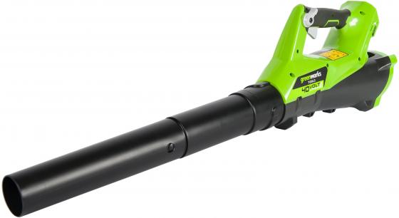 

Воздуходув аккумуляторный Greenworks G40ABK6, 40V, с 1хАКБ 6 А.ч и ЗУ