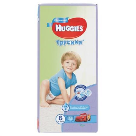 

HUGGIES Подгузники-трусики Annapurna Размер 6 16-22кг 44шт для мальчиков