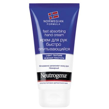 

Neutrogena НОРВЕЖСКАЯ ФОРМУЛА Крем для рук быстро впитывающийся 75мл