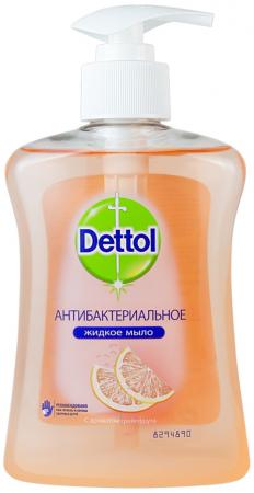 

DETTOL Антибакт.жидк. мыло для рук с экстрактом Грейпфрута 250 мл