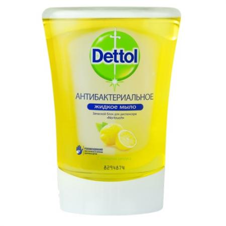 

DETTOL Антибакт.жидк. мыло для рук с ароматом Цитруса запасной блок для диспенсера No Touch 250 мл