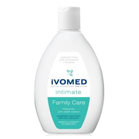 

IVOMED Нежный гель д/интимной гигиены Family Care с экстрактом Ромашки, 250 мл