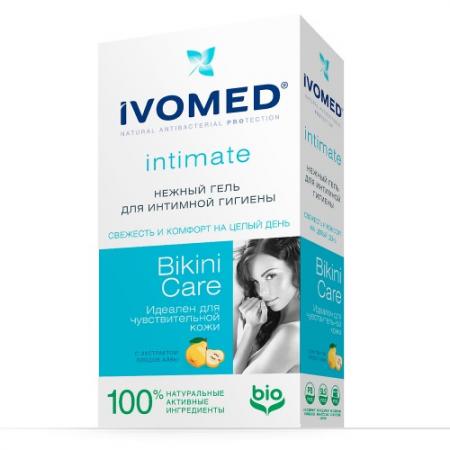 

IVOMED Нежный гель д/интимной гигиены Bikini Care с экстрактом Айвы, 250 мл