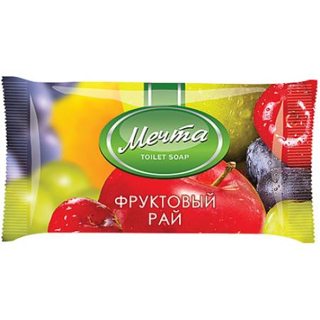 

МЕЧТА Мыло туалетное в обертке флоупак Фруктовый рай 90г