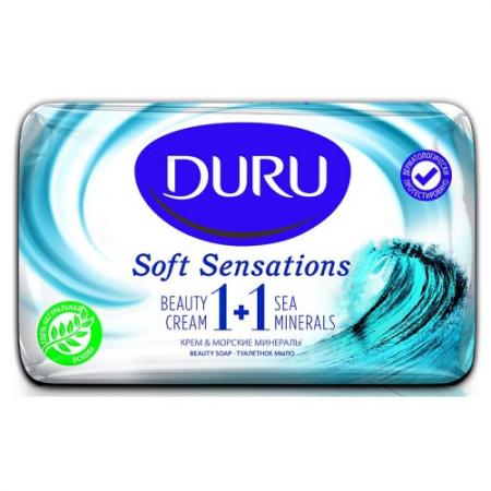 

DURU SOFTSENS Мыло Морские минералы 80г