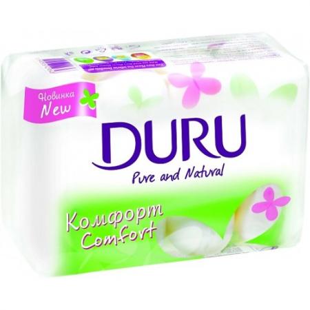

DURU PURE&NAT Мыло Лаванда э/пак 4*85г