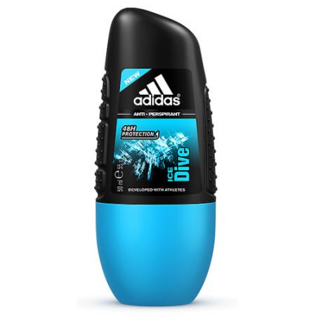 

Adidas Ice Dive дезодорант-антиперспирант-ролик для мужчин 50 мл