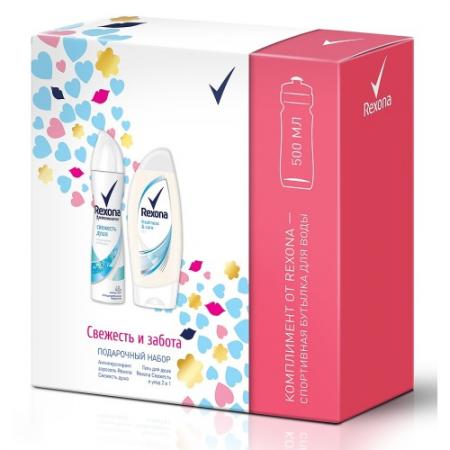 

ПН 17-18 REXONA Энергия Свежести дезодорант 150мл гель для душа 250мл бутылка