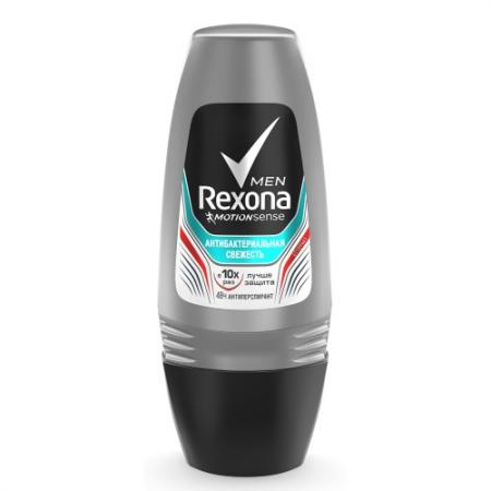 

REXONA Антиперспирант део-ролик мужской Антибактериальная свежесть 50мл