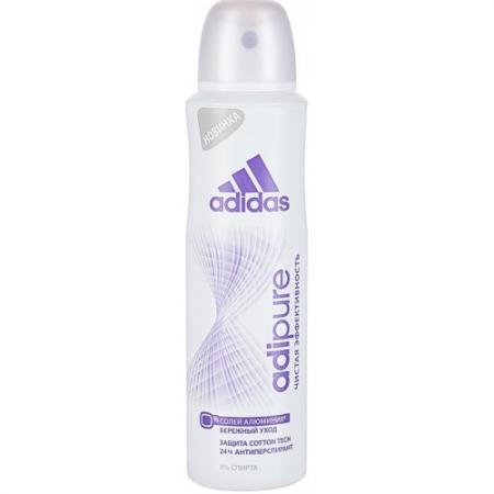 

Adidas Adipure 24ч дезодорант-спрей для женщин 150 мл