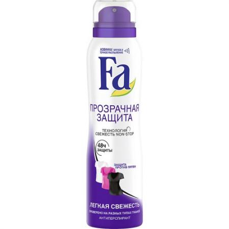

Fa Дезодорант аэрозоль Sport Прозрачная защита 150мл