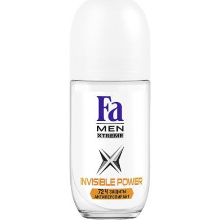 

Fa MEN Дезодорант-антиперспирант роликовый Xtreme Invisible POWER 50мл