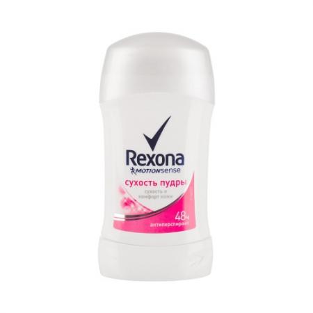 

REXONA Антиперспирант-карандаш женский Сухость пудры RUBIK 40мл
