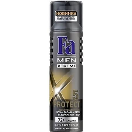 

FA MEN Дезодорант-антиперспирант аэрозоль Xtreme Protect 5 150мл