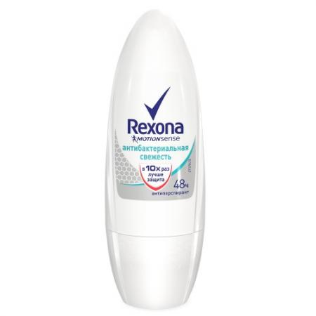 

REXONA Антиперспирант део-ролик женский Антибактериальная свежесть 50мл