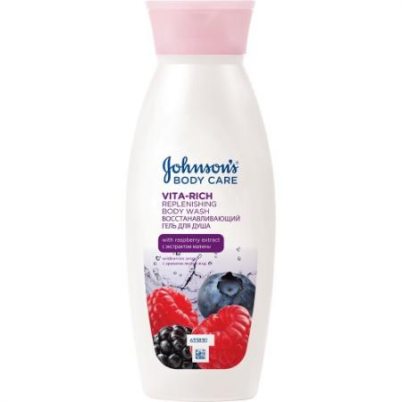 

Johnsons Body Care VITA-RICH Восстанавливающий гель для душа с экстрактом малины c ароматом лесных я