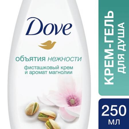 

DOVE Крем-гель для душа Фисташковый крем и магнолия 250мл