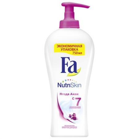 

Fa Гель для душа NutriSkin Увлажнение Ягода акаи 750мл