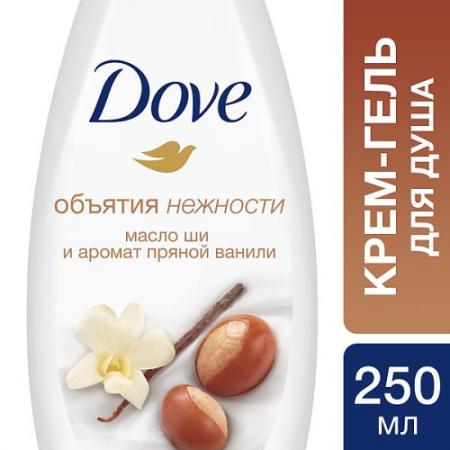 

DOVE Крем-гель для душа Масло Ши и ваниль 250мл
