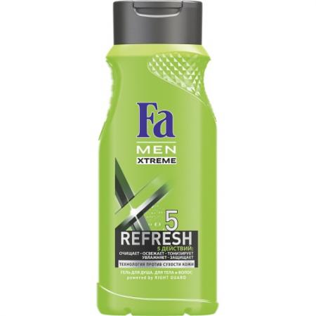 

FA MEN Гель для душа Xtreme Refresh 5 250мл