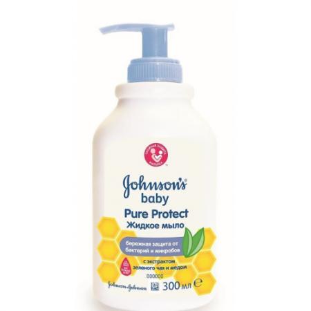 

Johnsons baby Pure Protect Жидкое мыло 2в1 для рук и тела с экстрактом зеленого чая антибактериально