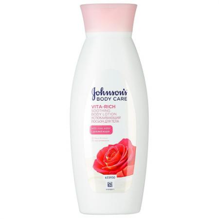 

Johnsons Body Care VITA-RICH Успокаивающий лосьон с розовой водой 250 мл