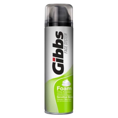 

GIBBS Пена для бритья Sensitive 200мл