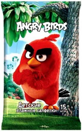 

Салфетки влажные Angry Birds Movie №15 15 шт не содержит спирта в ассортименте