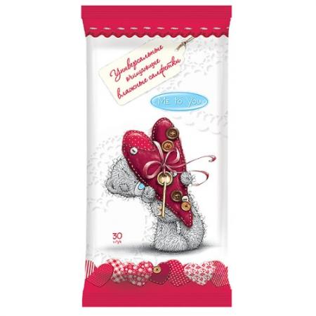 

Салфетки влажные Авангард Me to You 30 шт гипоаллергенные влажная 4620016302811