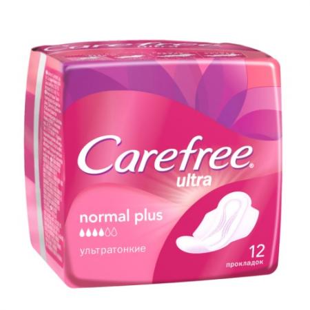 

Carefree Прокладки Ultra Normal Plus 12 шт.