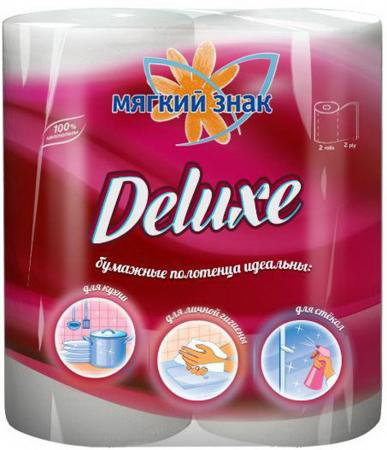 

Полотенца бумажные Мягкий Знак Deluxe 2 шт 2-ух слойная