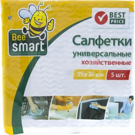 

BEESMART Салфетки универсальные перфор. 35х35см 5 шт.