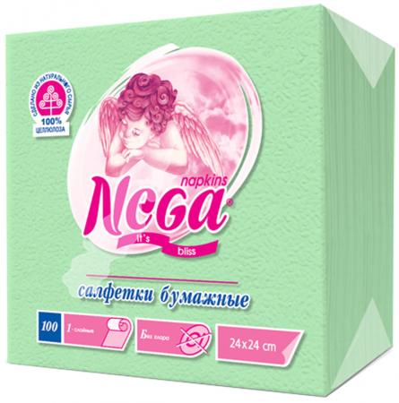 

Салфетки бумажные Nega 100 шт нетканные без отдушки