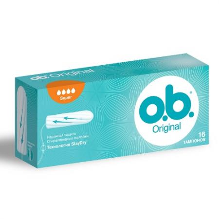 

o.b.Тампоны Original Super 16шт