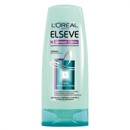 

LOREAL ELSEVE Бальзам для волос 3 Ценные глины 200мл