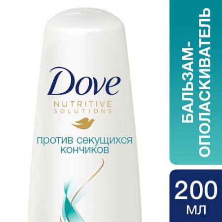 

DOVE Бальзам-ополаскиватель Hair Therapy Против секущихся кончиков 200мл